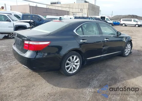 2007 Lexus Ls 460 из США, поврежденный, VIN JTHBL46F275048887